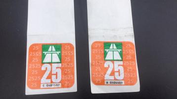 Wegenvignetten Zwitserland, Tickets en Kaartjes, Autovignetten