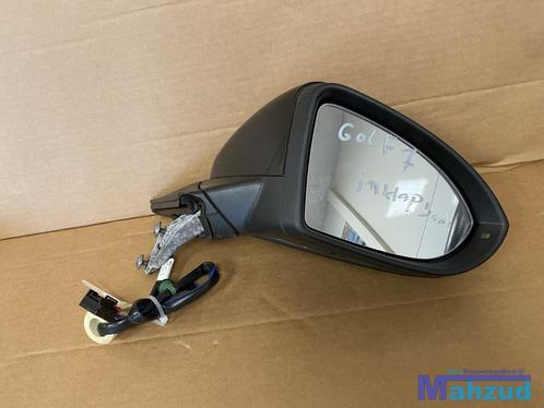 VW GOLF 7 7.5 Zwart rechts spiegel buitenspiegel 2012-2019, Auto-onderdelen, Spiegels, Volkswagen, Gebruikt