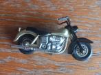 Harley Davidson Motorcycle Gold  Matchbox, Ophalen of Verzenden, Gebruikt, Motor