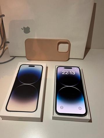 IPHONE 14 PRO MAX 128 GB IN NIKKELCONDITIE  beschikbaar voor biedingen