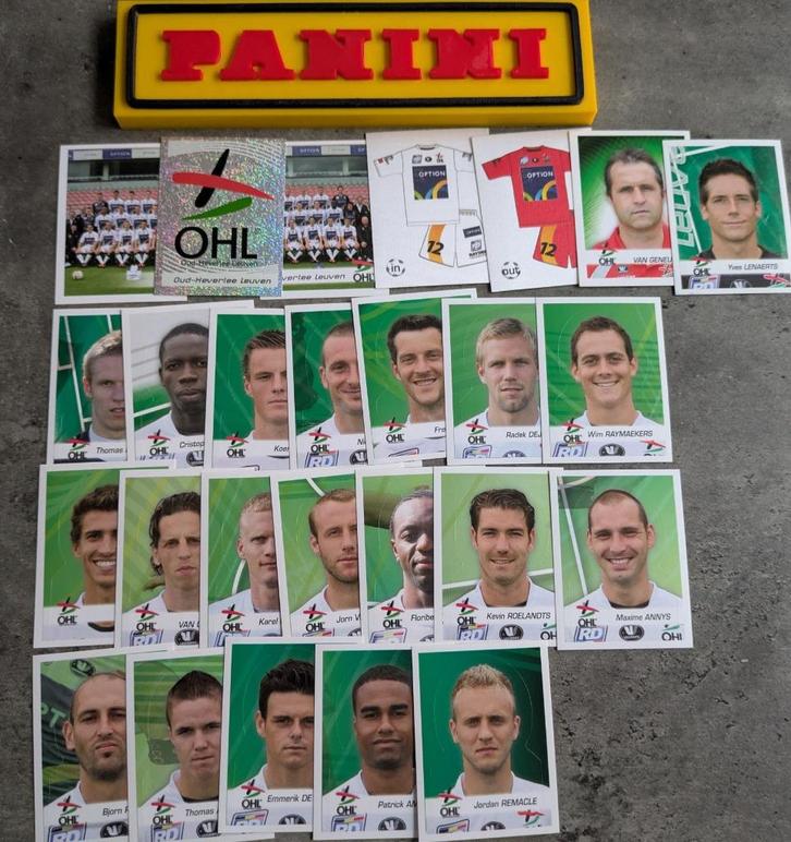 PANINI FOOTBALL 2012 26X STICKERS : OHL  LEUVEN, Hobby en Vrije tijd, Stickers en Plaatjes, Nieuw, Verzenden