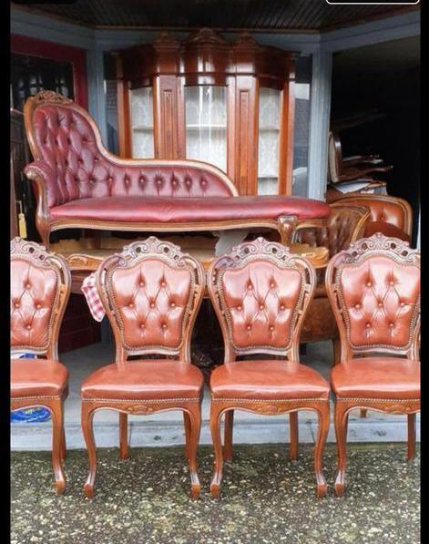 Barok eetkamers stoelen, Antiek en Kunst, Antiek | Meubels | Stoelen en Sofa's, Ophalen