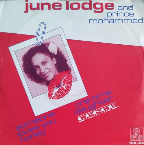 June Lodge and Prince Mohammed - Someone loves you honey, Cd's en Dvd's, Vinyl Singles, Zo goed als nieuw, Single, Pop, 7 inch