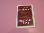 1 oude losse speelkaart 't Wit Stoopke , Neefs (117), Comme neuf, Carte(s) à jouer, Enlèvement ou Envoi