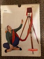 GEVAERT Vintage reclamekalenders - jaren 50, Ophalen, Jaarkalender, Gebruikt