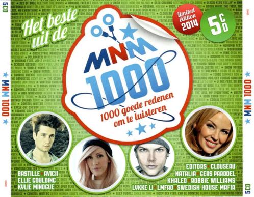 Het Beste Uit De MNM Top 1000 - Limited Edition 2014 (5CD), Cd's en Dvd's, Cd's | Pop, Ophalen of Verzenden