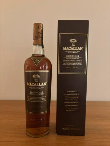 Macallan Edition 1 700ML beschikbaar voor biedingen