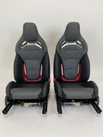 Mercedes Benz C-Klasse AMG Zwart/Grijs Leder Met Rood Detail, Ophalen of Verzenden, Nieuw, Mercedes-Benz