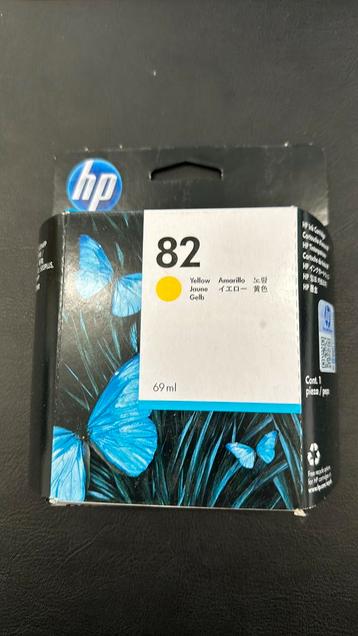 HP 82 gele DesignJet inktcartridge, 69 ml