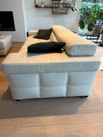 3-zit leren zetel - moet snel weg, Huis en Inrichting, Ophalen, Gebruikt, 125 cm of meer, Leer