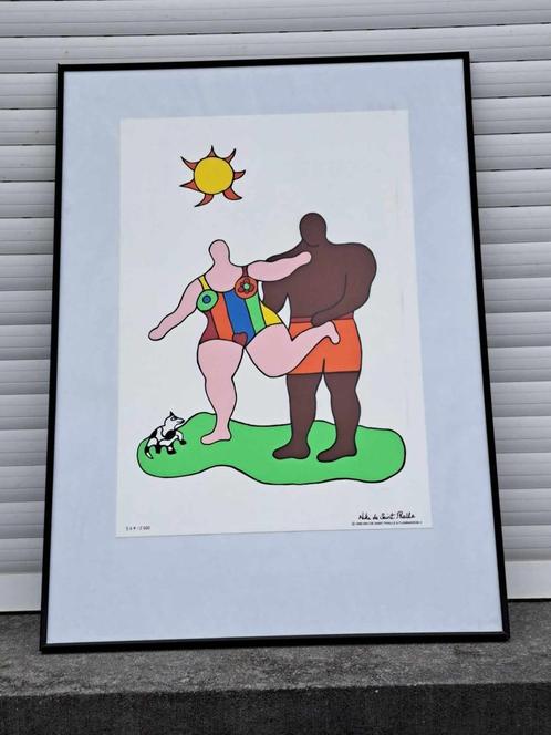 lithographie de niki de saint phalle, Antiek en Kunst, Kunst | Litho's en Zeefdrukken, Ophalen of Verzenden