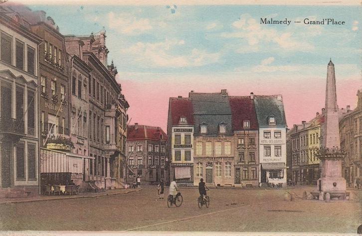 1910 - BELGIË - Malmedy: Grand'Place, Verzamelen, Postkaarten | België, Ongelopen, Luik, Voor 1920, Verzenden