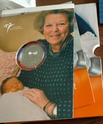 geboortemunt amalia 2003 zilver proof in blister beschikbaar voor biedingen