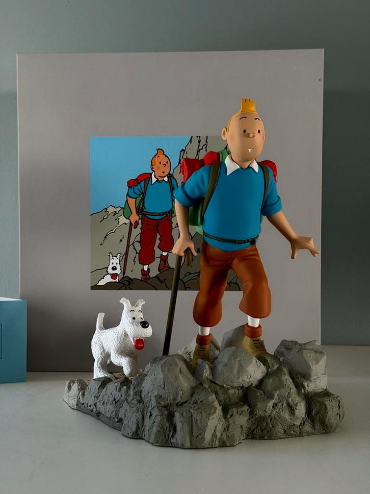Tintin randonneur - moulinsart, Verzamelen, Stripfiguren, Kuifje, Ophalen of Verzenden