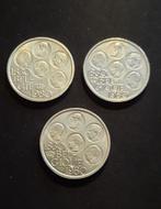 500 Fr - 150 jaar onafhankelijkheid van België - 1980, Ophalen of Verzenden, Zilver