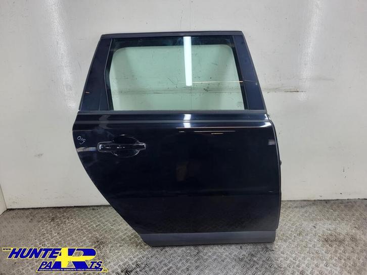 Achterportier R zwart 019 Volvo V70 III ('07-'17), Auto-onderdelen, Carrosserie, Deur, Volvo, Achter, Rechts, Gebruikt, Ophalen of Verzenden