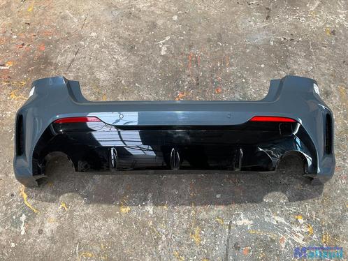 BMW 1 SERIE F40 C03N blauw 135i achterbumper 2019+, Auto-onderdelen, Carrosserie, Bumper, BMW, Gebruikt