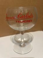 Verre brasserie Carlier Frameries, Collections, Marques de bière, Enlèvement ou Envoi, Comme neuf