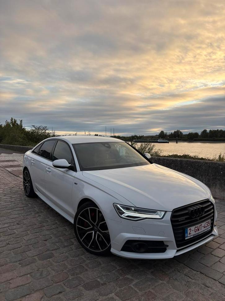 Audi A6 V6T Quattro BJ2015 3x SLine, Auto's, Audi, Particulier, A6, 360° camera, 4x4, ABS, Achteruitrijcamera, Adaptieve lichten