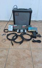 Roland Cube 40XL + toebehoren, Muziek en Instrumenten, Versterkers | Bas en Gitaar, Ophalen of Verzenden, Zo goed als nieuw