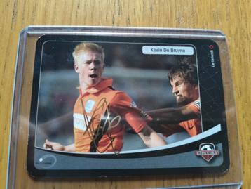 Kevin de Bruyne mega kicks signature style kaart KRC Genk, Enlèvement ou Envoi, Comme neuf