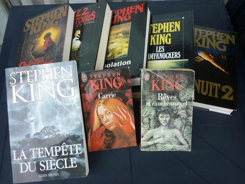Lot de 8 livres de Stephen King, Livres, Thrillers, Utilisé, Enlèvement ou Envoi