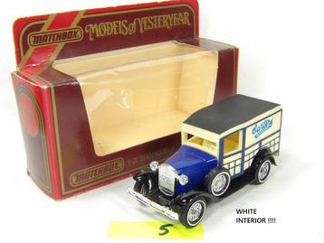 KA08 - Models of Yesteryear - Y22 Ford Woody Carters (5) beschikbaar voor biedingen