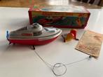 Speelgoed elektrische boot telco 3004 uit de jaren 50, Antiek en Kunst, Antiek | Speelgoed, Ophalen of Verzenden