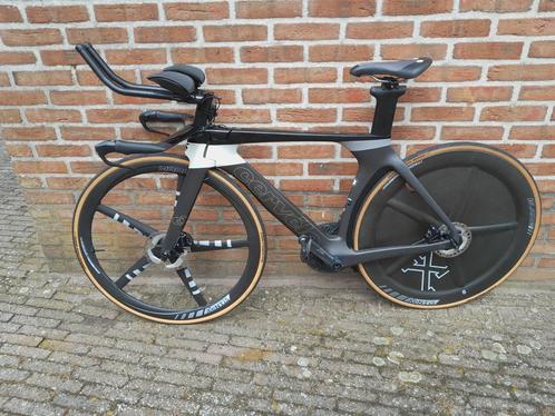 Cervelo P5 schijfrem di2 tijdritfiets XS M48 powermeter NL, Fietsen en Brommers, Fietsen | Racefietsen, Gebruikt, Carbon, Ophalen