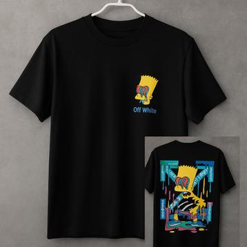  Streetwear Must-Have: Bart Simpson x Off-White Shirt beschikbaar voor biedingen