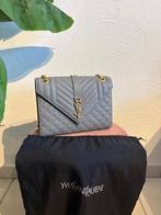 Handtas Yves Saint Laurent, Ophalen of Verzenden, Zo goed als nieuw, Grijs, Handtas