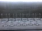 44/ Lot de 07 verres La Vieille Bon-Secours en blanc, Collections, Comme neuf, Enlèvement ou Envoi, Verre à bière