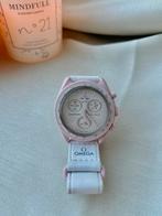 Omega swatch venus, Handtassen en Accessoires, Horloges | Dames, Ophalen, Kunststof, Polshorloge, Zo goed als nieuw