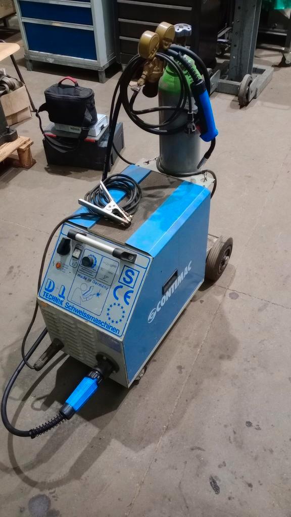 Contimac mono halfautomatisch lasapparaat met tank, Doe-het-zelf en Bouw, Gereedschap | Lasapparaten, CO2, Ophalen
