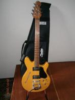 VERKOCHT    Stirling Valentine  JV60CB met Bigsby, Muziek en Instrumenten, Ophalen, Nieuw, Hollow body, Overige merken