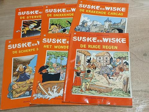 18 strips Suske en Wiske nrs tussen 203-281, Boeken, Stripverhalen, Gelezen, Meerdere stripboeken, Ophalen