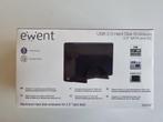 Ewent USB 2.0 Hard Disk Encloser 3,5” SATA and IDE, Nieuw, Ophalen of Verzenden, Extern, Ewent