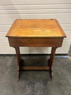 lessenaar hout 1 persoon, Huis en Inrichting, Tafels | Sidetables, Ophalen, Gebruikt, Rechthoekig, 50 tot 75 cm
