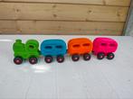 Rubbabu Trein met 3 magnetische wagons, Ophalen of Verzenden, Gebruikt