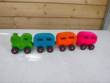 Rubbabu Trein met 3 magnetische wagons beschikbaar voor biedingen
