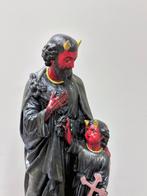 Statue diable Santa Muerte Saint Joseph et Jésus, Enlèvement ou Envoi, Neuf, Fantasy