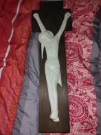 Christus Beeld op Houten Kruis 24cm op 72cm, Ophalen