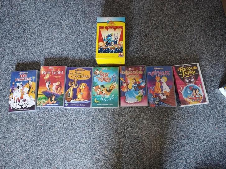 Lot de 10 cassettes pour enfant, Cd's en Dvd's, VHS | Kinderen en Jeugd, Gebruikt, Kinderprogramma's en -films, Alle leeftijden