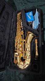 Yamaha yas 280 saxofoon, Muziek en Instrumenten, Blaasinstrumenten | Saxofoons, Ophalen, Zo goed als nieuw, Alt, Met koffer