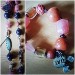 Conseil pour la fête des mères : collier et bracelet Dyrnber, Comme neuf, Avec pendentif, Rose, Enlèvement ou Envoi