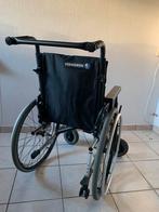 Fauteuil roulant Vermeiren V300 - 44 cm, Divers, Chaises roulantes, Enlèvement ou Envoi, Pliant, Comme neuf, Fauteuil roulant à pousser