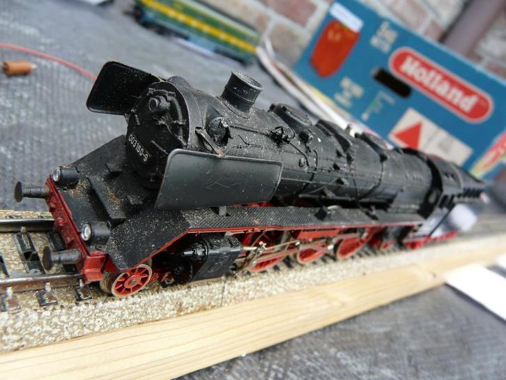 Märklin HO stoomloc 3085 met tender BR 03 DB, Hobby en Vrije tijd, Modeltreinen | H0, Gebruikt, Locomotief, Wisselstroom, Märklin