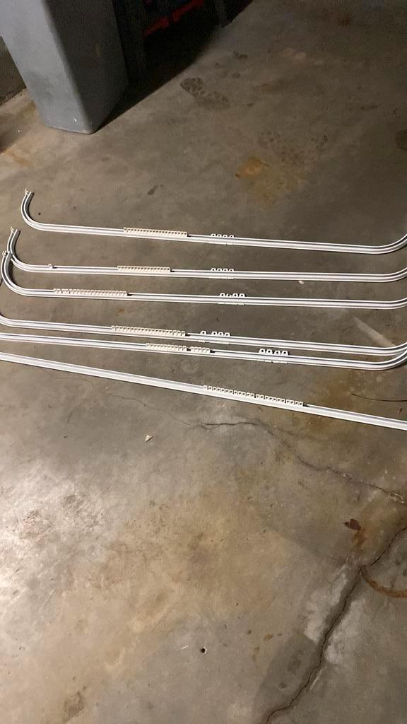 Ophangsysteem gordijn, Huis en Inrichting, Stoffering | Gordijnen en Lamellen, Gebruikt, Wit, Ophalen