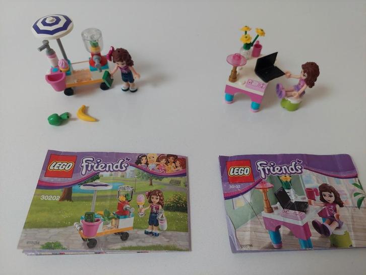 lego friends 30202 + 30102, Kinderen en Baby's, Speelgoed | Duplo en Lego, Gebruikt, Lego, Complete set, Ophalen of Verzenden