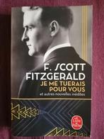 Je Me Tuerais Pour Vous Roman de F. Scott Fitzgerald, Verzenden